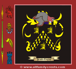 MacGuirk Coat of Arms, Family Crest - Click here to view