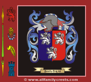 Hablot Coat of Arms, Family Crest - Click here to view