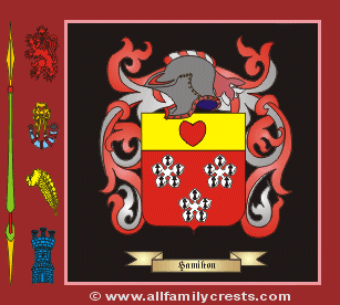 Hamilton-ireland Coat of Arms, Family Crest - Click here to view