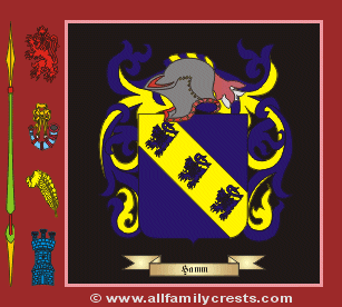 Hamm Coat of Arms, Family Crest - Click here to view