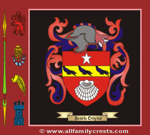 Hampten Coat of Arms, Family Crest - Click here to view