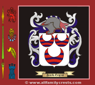 Hanes Coat of Arms, Family Crest - Click here to view