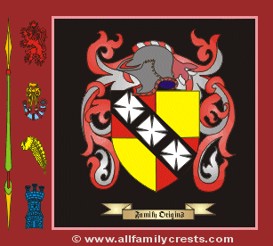Hannon Coat of Arms, Family Crest - Click here to view