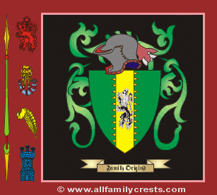 Hara Coat of Arms, Family Crest - Click here to view