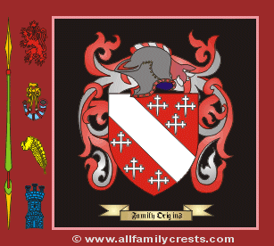 Harward Coat of Arms, Family Crest - Click here to view