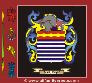 Haydon Coat of Arms, Family Crest - Click here to view