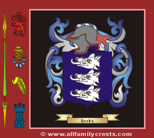 Healie Coat of Arms, Family Crest - Click here to view