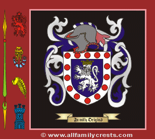 Hendley Coat of Arms, Family Crest - Click here to view