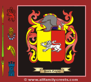 Hilis Coat of Arms, Family Crest - Click here to view