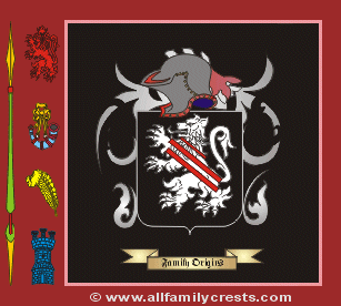 Holmes Coat of Arms, Family Crest - Click here to view