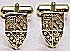 click here for family crest cuff links