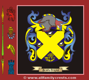 Jameson family crest and meaning of the coat of arms for ...