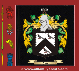 John Coat of Arms, Family Crest - Click here to view