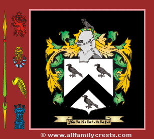 Kirwan Coat of Arms, Family Crest - Click here to view