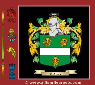 MacKenna Coat of Arms, Family Crest - Click here to view