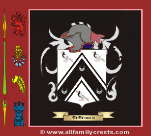 MacManamin Coat of Arms, Family Crest - Click here to view