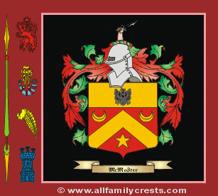 MacMaster Coat of Arms, Family Crest - Click here to view