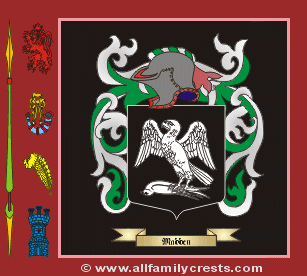 Maddan Coat of Arms, Family Crest - Click here to view