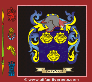 Mallett Coat of Arms, Family Crest - Click here to view