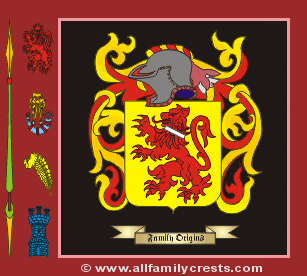 Mallory Coat of Arms, Family Crest - Click here to view