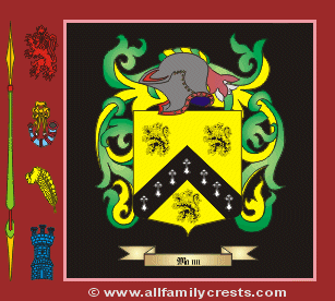 Mann Coat of Arms, Family Crest - Click here to view