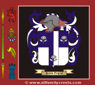 Margetson Coat of Arms, Family Crest - Click here to view