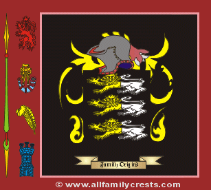 Marvan Coat of Arms, Family Crest - Click here to view