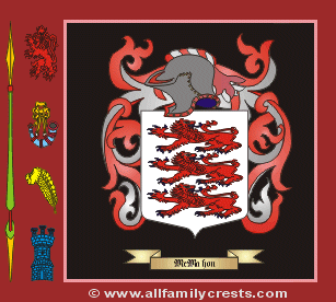 McMahon Coat of Arms, Family Crest - Click here to view