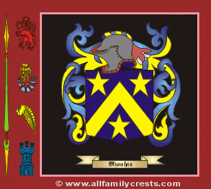 Minihan Coat of Arms, Family Crest - Click here to view
