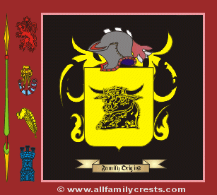Minter Coat of Arms, Family Crest - Click here to view