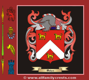 Mohan Coat of Arms, Family Crest - Click here to view