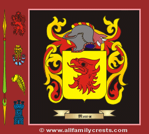 Monroe Coat of Arms, Family Crest - Click here to view