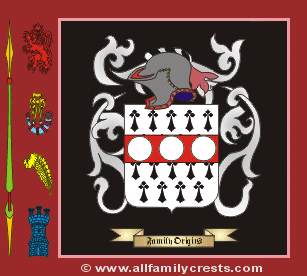 Mylward Coat of Arms, Family Crest - Click here to view