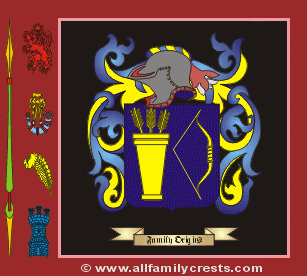 O'Moloney Coat of Arms, Family Crest - Click here to view