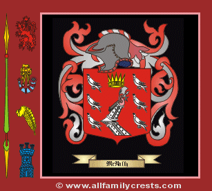 MacNally Coat of Arms, Family Crest - Click here to view