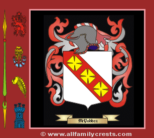 Fadden Coat of Arms, Family Crest - Click here to view