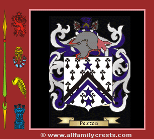 Packston Coat of Arms, Family Crest - Click here to view