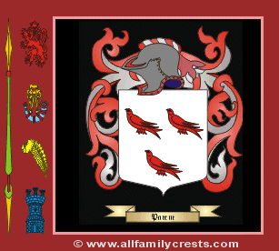 Parent Coat of Arms, Family Crest - Click here to view