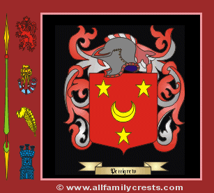 Petigru Coat of Arms, Family Crest - Click here to view
