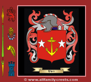 Phair Coat of Arms, Family Crest - Click here to view