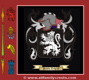 Plews Coat of Arms, Family Crest - Click here to view
