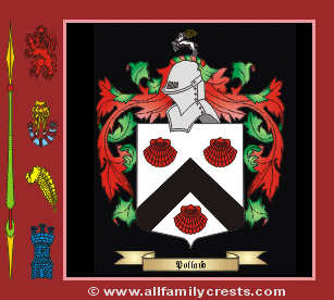 Polard Coat of Arms, Family Crest - Click here to view