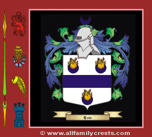 Pows Coat of Arms, Family Crest - Click here to view