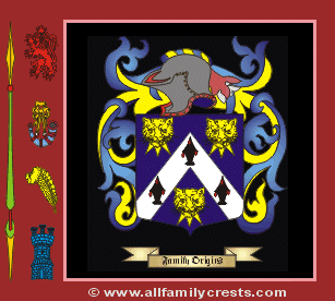 Pres Coat of Arms, Family Crest - Click here to view
