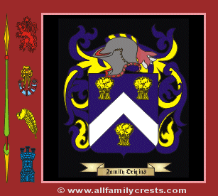 Pumphrey Coat of Arms, Family Crest - Click here to view