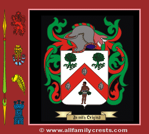 Pybus Coat of Arms, Family Crest - Click here to view