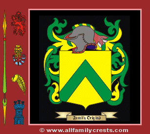 Pynkerton Coat of Arms, Family Crest - Click here to view