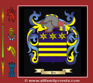 Pyt Coat of Arms, Family Crest - Click here to view