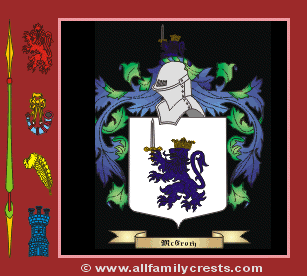 MacRoary Coat of Arms, Family Crest - Click here to view