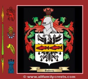 Rafferty Coat of Arms, Family Crest - Click here to view